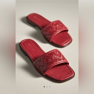 NIB Woven Leather Slide Sandals | 10-10.5  EU 48